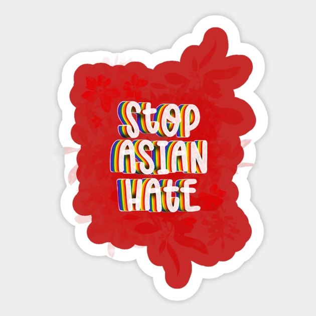 Stop AAPI Hate Sticker by AnnieGetYourPen